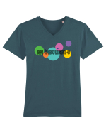 Am îmbulinat-o Tricou mânecă scurtă guler V Bărbat Presenter