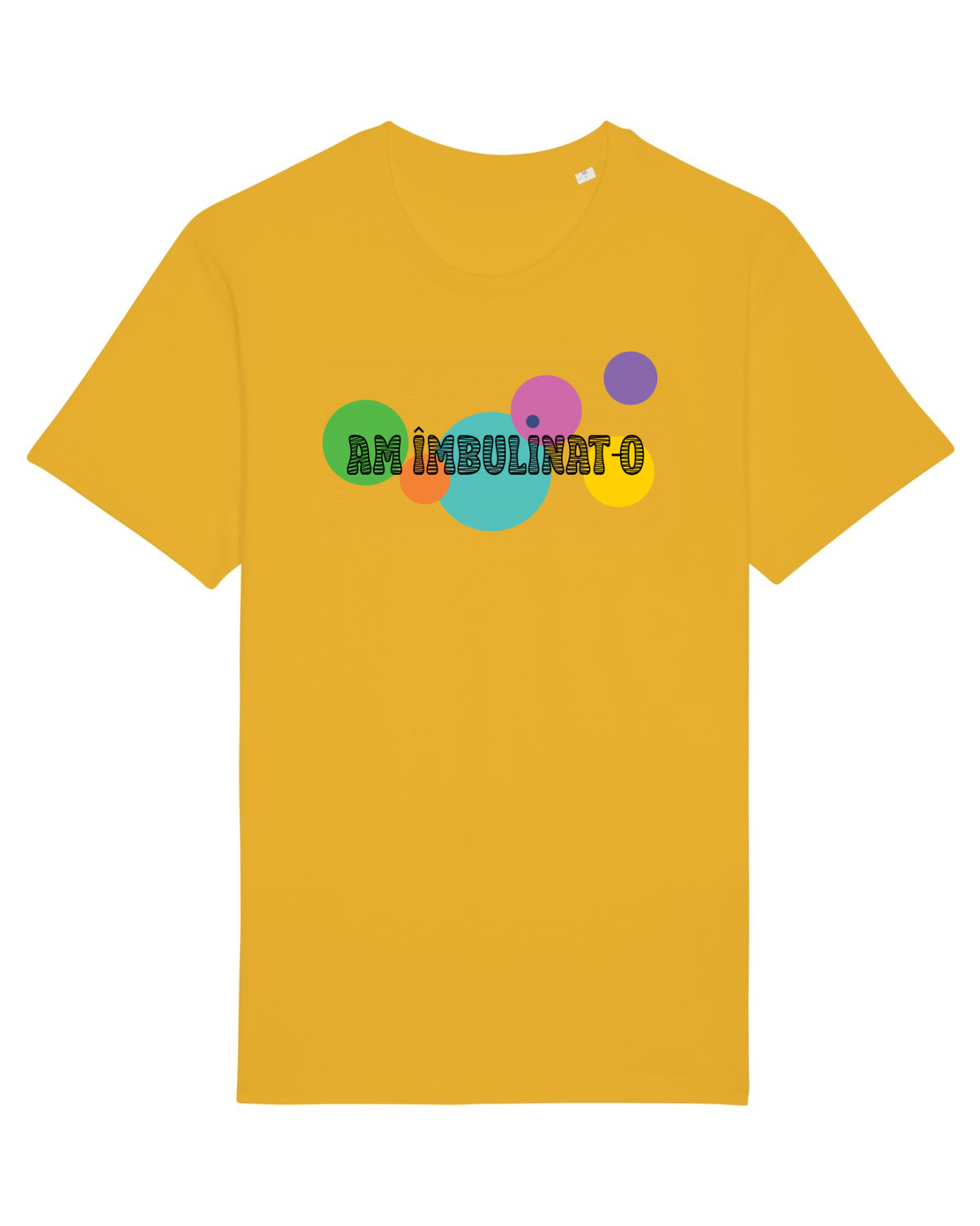 Tricou mânecă scurtă Unisex Rocker Spectra Yellow