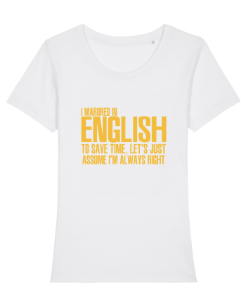 ENGLISH White