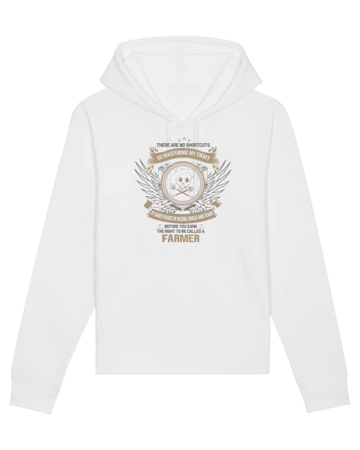 Hanorac Unisex Drummer White