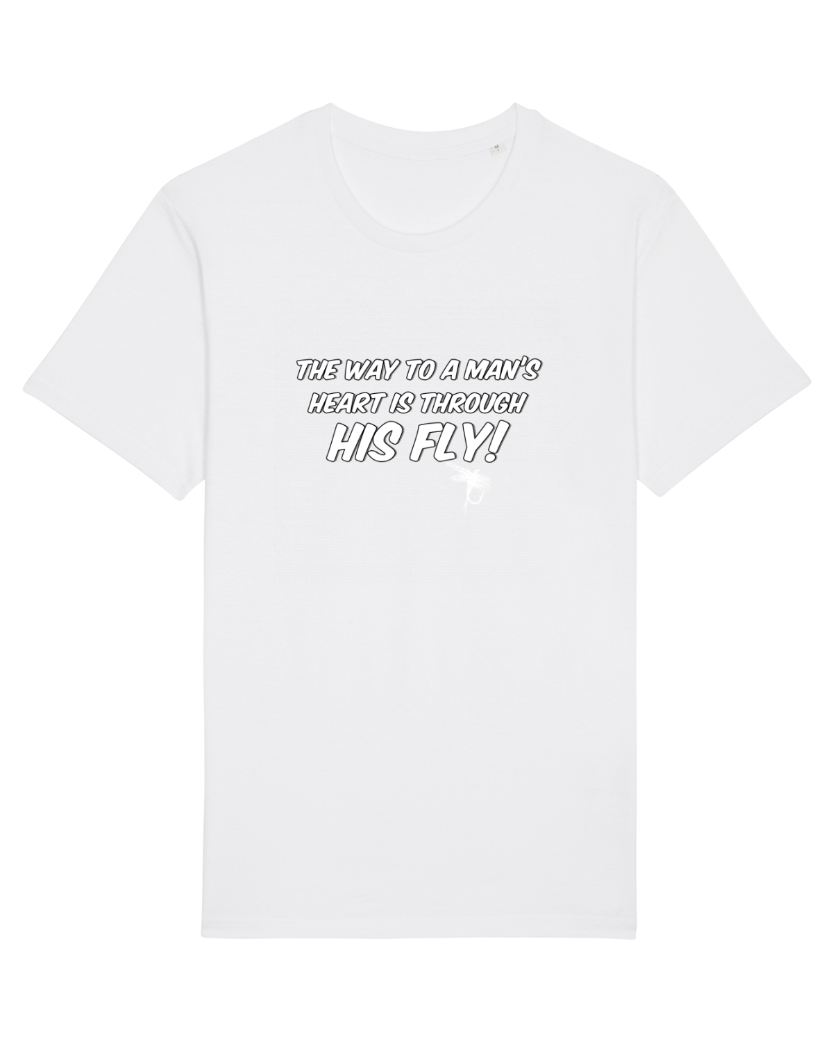Tricou mânecă scurtă Unisex Rocker White