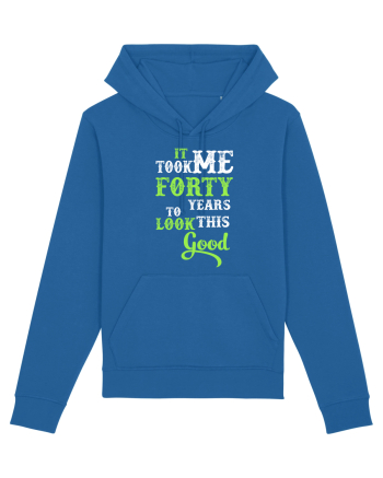 FORTY YEARS Royal Blue