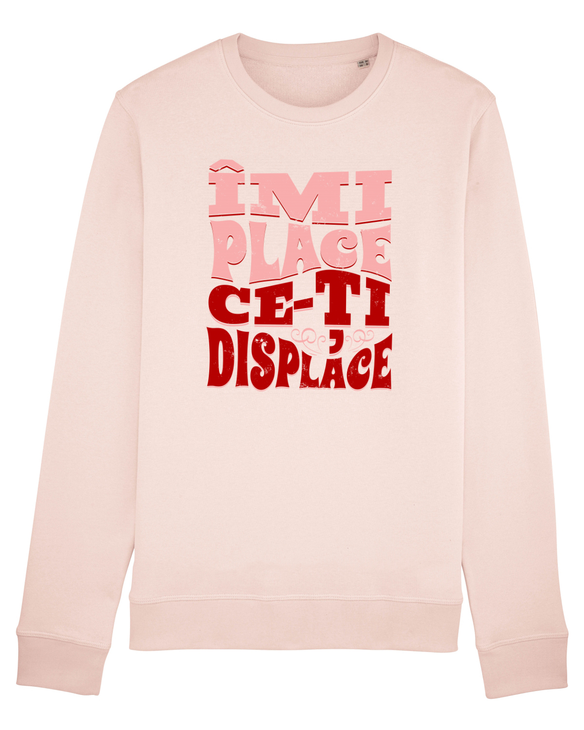 Bluză mânecă lungă Unisex Rise Candy Pink
