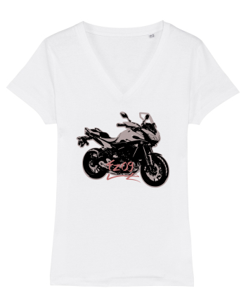 FZ-09 Motorcycle White