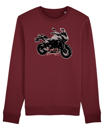 FZ-09 Motorcycle Burgundy