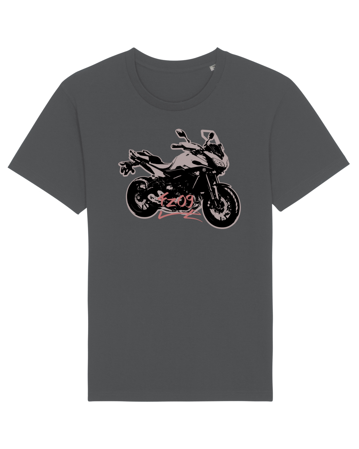 Tricou mânecă scurtă Unisex Rocker Anthracite