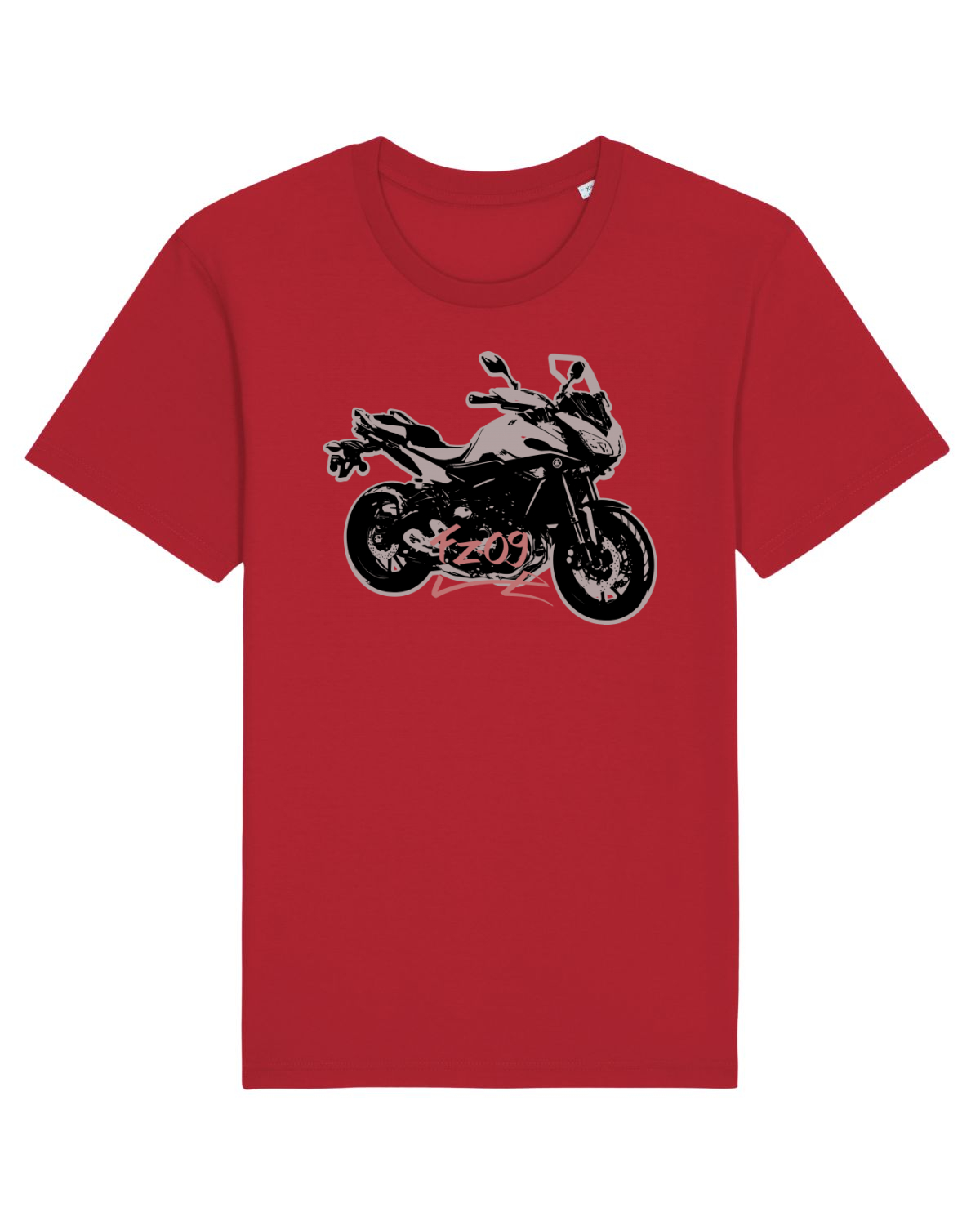 Tricou mânecă scurtă Unisex Rocker Red