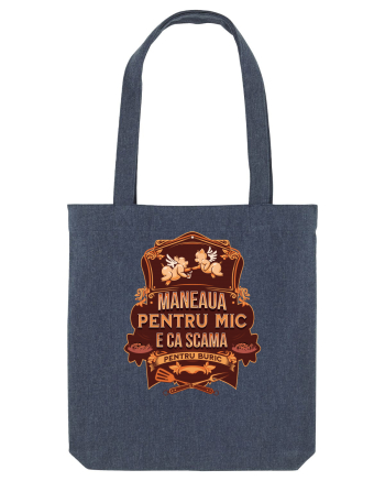 Maneaua pentru mic e ca scama pentru buric Midnight Blue