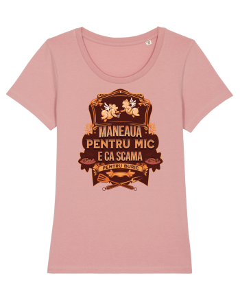 Maneaua pentru mic e ca scama pentru buric Canyon Pink