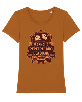 Maneaua pentru mic e ca scama pentru buric Roasted Orange