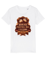 Maneaua pentru mic e ca scama pentru buric Tricou mânecă scurtă  Copii Mini Creator