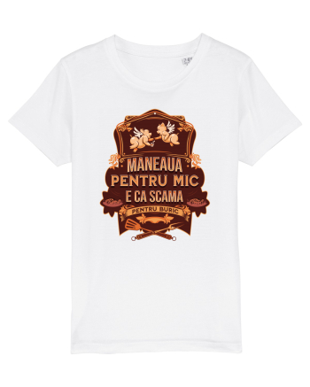 Maneaua pentru mic e ca scama pentru buric White