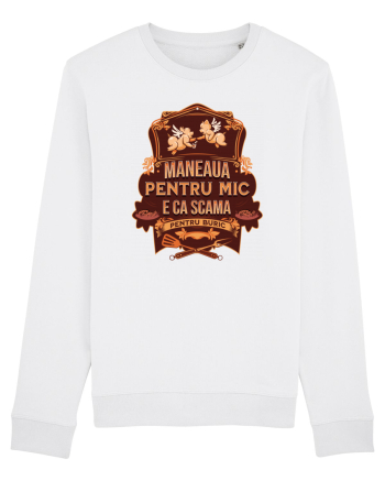 Maneaua pentru mic e ca scama pentru buric White