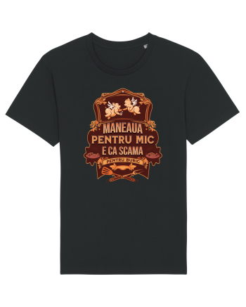 Maneaua pentru mic e ca scama pentru buric Black