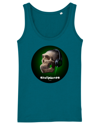 Craniu cu casti - skullphones 18 Ocean Depth