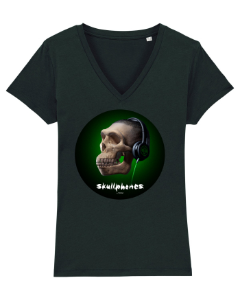 Craniu cu casti - skullphones 18 Black