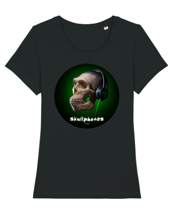 Craniu cu casti - skullphones 18 Black