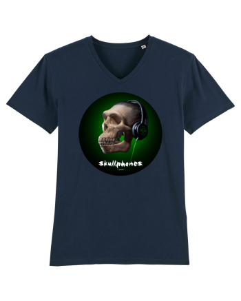Craniu cu casti - skullphones 18 French Navy