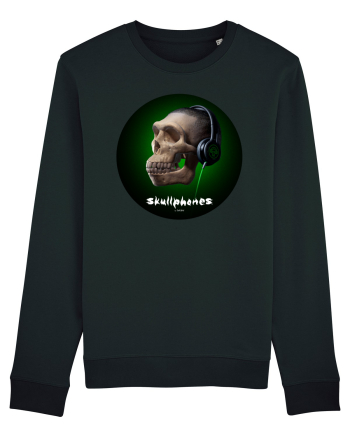 Craniu cu casti - skullphones 18 Black