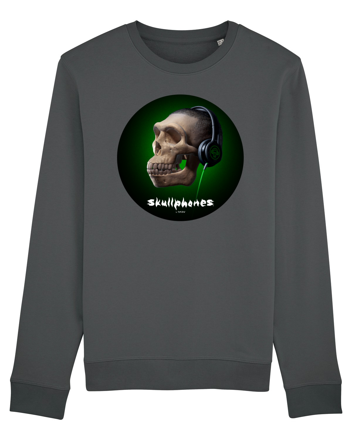 Bluză mânecă lungă Unisex Rise Anthracite