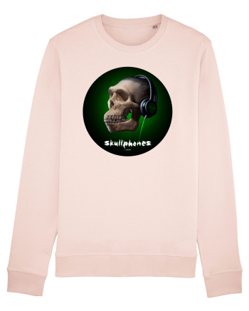 Craniu cu casti - skullphones 18 Candy Pink