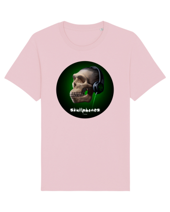 Craniu cu casti - skullphones 18 Cotton Pink