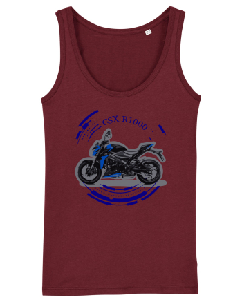 Street Motorcycle Burgundy