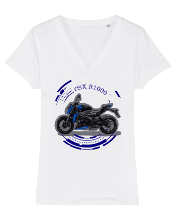 Street Motorcycle White