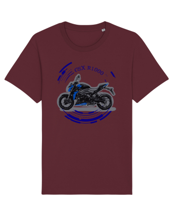 Street Motorcycle Burgundy