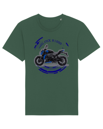 Street Motorcycle Bottle Green