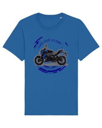 Street Motorcycle Royal Blue