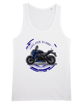 Street Motorcycle White