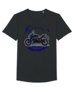 Street Motorcycle Tricou mânecă scurtă guler larg Bărbat Skater