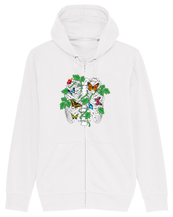 Butterfly ribcage White