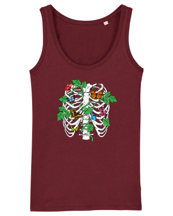 Butterfly ribcage Burgundy