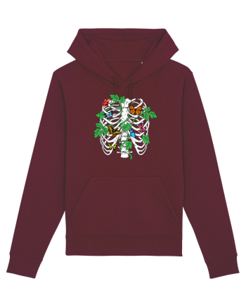Butterfly ribcage Burgundy