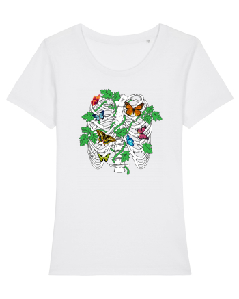 Butterfly ribcage White