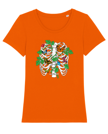 Butterfly ribcage Bright Orange