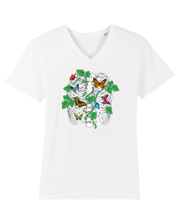 Butterfly ribcage White