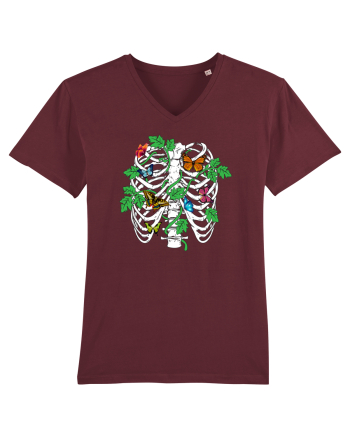 Butterfly ribcage Burgundy