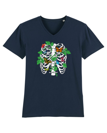 Butterfly ribcage French Navy
