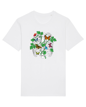 Butterfly ribcage White