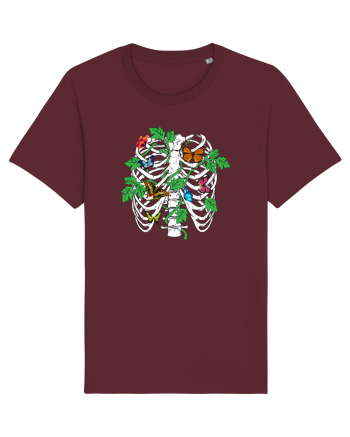 Butterfly ribcage Burgundy