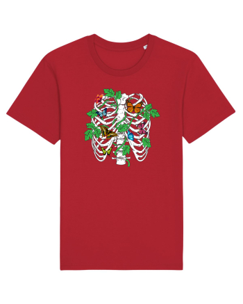 Butterfly ribcage Red