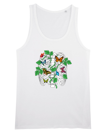 Butterfly ribcage White