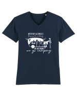 We Are Not Alcoholics Funny Camping Tricou mânecă scurtă guler V Bărbat Presenter