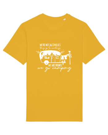 We Are Not Alcoholics Funny Camping Spectra Yellow