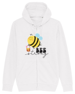 Bee Strong Hanorac cu fermoar Unisex Connector