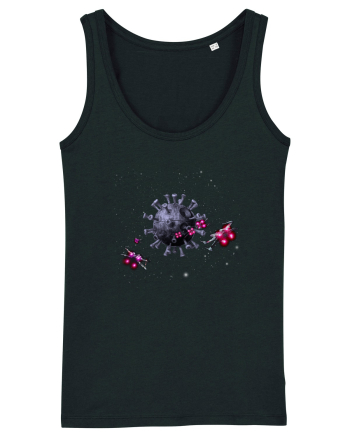 Fight Covid - Death Planet 01 Black