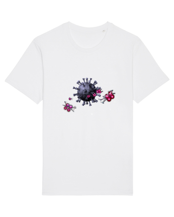 Fight Covid - Death Planet 01 White